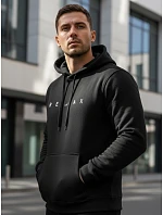 Bluza męska z kapturem RELAX czarna model 22106286 - FashionStreet