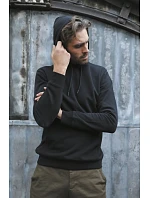 Men Pánská mikina s kapucí dusty green model 22500510 - NEOBLU Men Pánská mikina s kapucí dusty green model 22500510 - NEOBLU