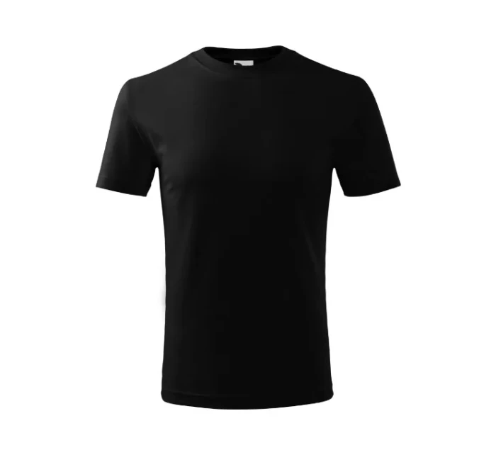 Klasické nové tričko pre deti čierne