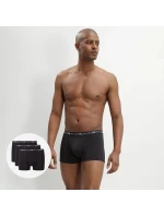 Pánske boxerky 3 ks COTTON STRETCH čierne - DIM