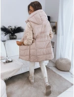 Dámska prešívaná vesta GAMIS béžová FashionStreet TY3293