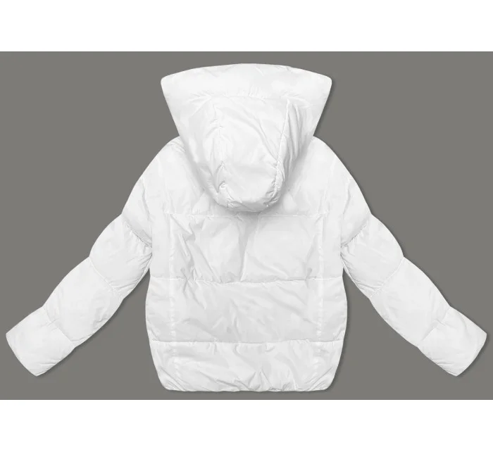 Biela dámska športová bunda (3096)