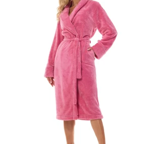 Dámský župan model 20952072 Camelia candy plus - L&L Dámský župan model 20952072 Camelia candy plus - L&L