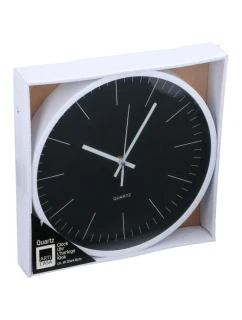 NÁSTENNÉ HODINY 29,5X4,6CM ARTICASA BIELE