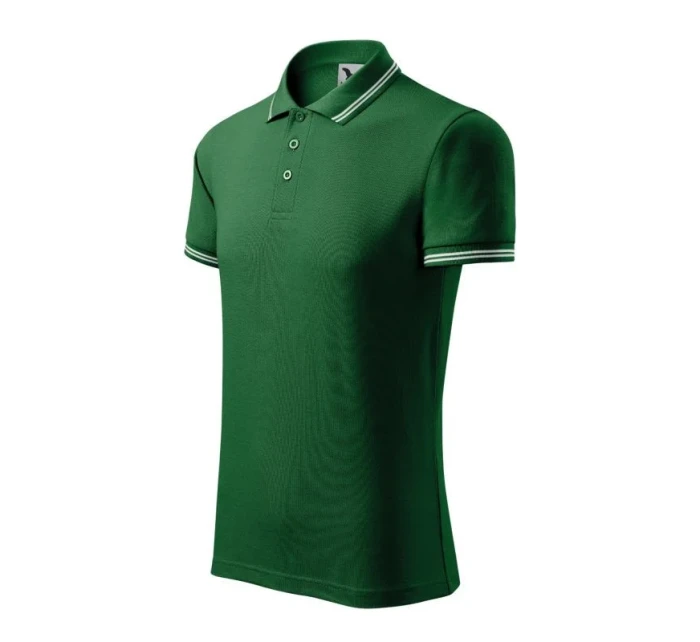 Polokošeľa Adler Urban M MLI-21906 fľaškovo zelená