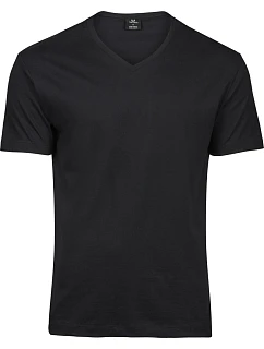 TJ Pánské tričko do V 18. black model 22498538 - Tee Jays