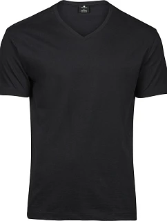 Tee Jays TJ 8006 Pánske tričko s výstrihom do V „Fashion SOF TEE®“ 18.8006 čierne