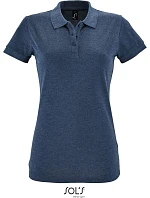 SOL'S Perfect Women Dámské piqué polo model 22522500 heather denim SOL'S Perfect Women Dámské piqué polo model 22522500 heather denim