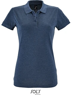 SOL'S Perfect Women Dámské piqué polo model 22522500 heather denim