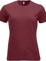 Clique New Classic-T Women Dámske tričko 67.9361 bordová