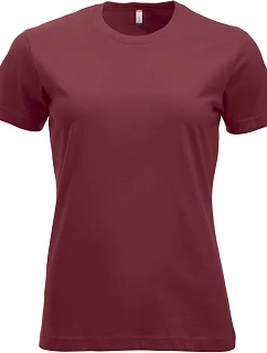 Clique New Classic-T Women Dámske tričko 67.9361 bordová