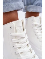 Kožené Tenisky Na Zip Big Star Bílé model 21634187 - Big Star Shoes Kožené Tenisky Na Zip Big Star Bílé model 21634187 - Big Star Shoes