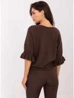 Sweter IT SW model 21302567 ciemny brązowy - FPrice