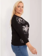 Blúzka RV BZ 9182.14 čierna farba