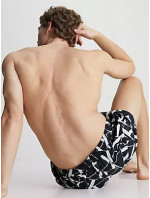 Pánské plavky Tkaný spodní díl SHORT DRAWSTRING-PRINT KM0KM009680GK - Calvin Klein