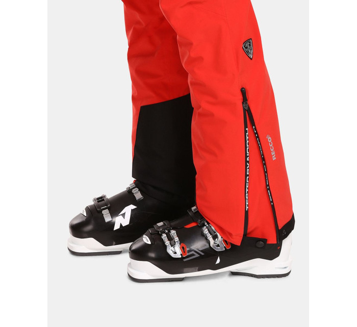 Pánske lyžiarske nohavice RAVEL-M Červená - Kilpi