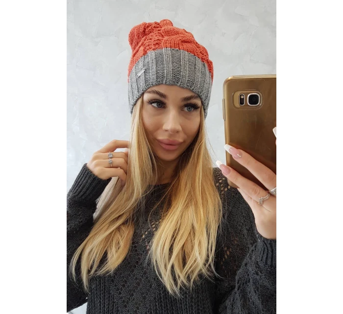 Paris fleecová čepice K212 model 18750075 - K-Fashion Paris fleecová čepice K212 model 18750075 - K-Fashion