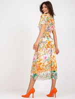 Šaty DHJ SK 15967 1.01P oranžová