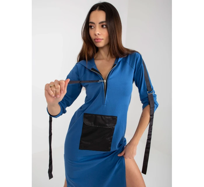 Dámska mikina EM BL 556 1.54 tmavo modrá - FPrice