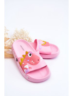 Detské penové papuče Dinosaur Pink Dario