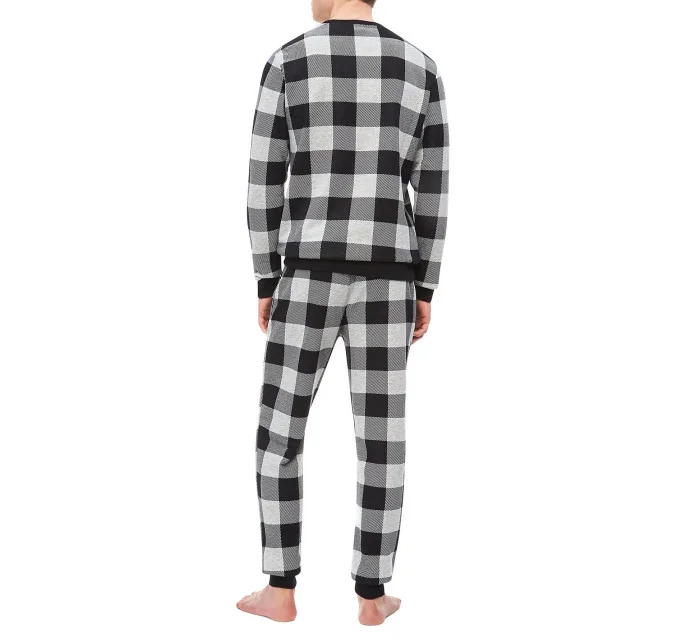 Pánske tepláky NM1726E-2ZJ čiernošedá - Calvin Klein