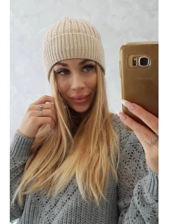 Tenká čepice Veronica model 21870986 béžová
