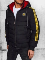 Pánska prešívaná bunda čierna FashionStreet TX4649