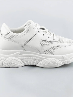 Biele dámske športové topánky (170)
