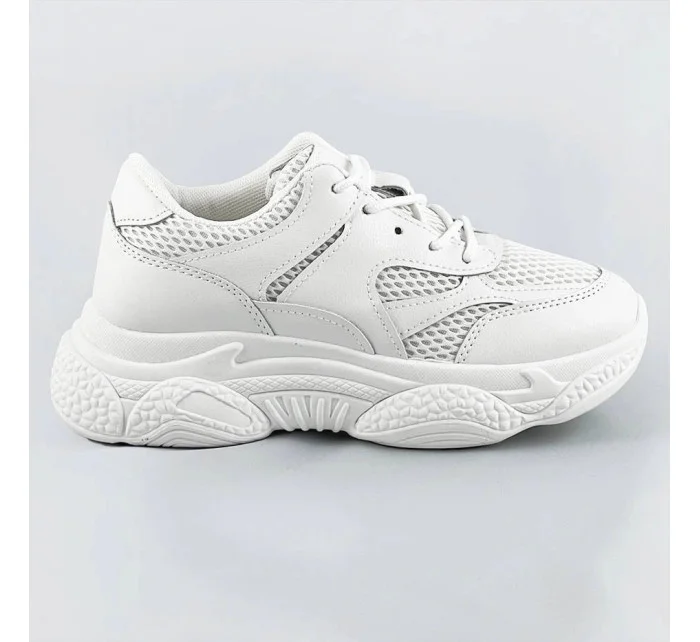 Bílé dámské sportovní boty model 17177606