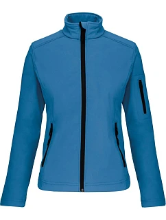 Kariban K 400 Dámska 3-vrstvová softshellová bunda 20.K400 aqua blue