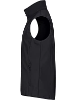 Classic Softshell Vest M Pánská 3vrstvá softshellová vesta model 22471232 black - Clique