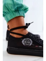 Dámské tenisky BIG STAR model 21575224 Černé - Big Star Shoes Dámské tenisky BIG STAR model 21575224 Černé - Big Star Shoes