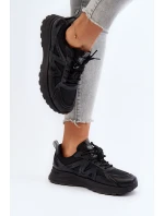 Sneakersy damskie Big Star NN274A085 Czarny Sneakersy damskie Big Star NN274A085 Czarny