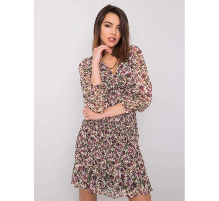 Šaty 328 SK 50024.53 svetlo béžová