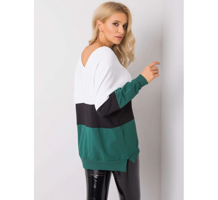 Mikina RV BL 5972.07 tmavo zelená