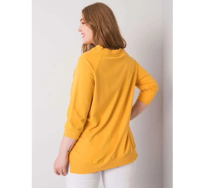 Blúzka RV BL 6852.22P tmavo žltá