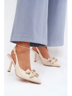 Sandály na podpatku  model 225212 Step in style