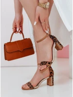 Dámske sandále SOFHEELS s leopardím vzorom FashionStreet ZY0791 Dámske sandále SOFHEELS s leopardím vzorom FashionStreet ZY0791