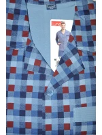 Piżama dł/r 4XL męska model 20328315 - Luna Piżama dł/r 4XL męska model 20328315 - Luna