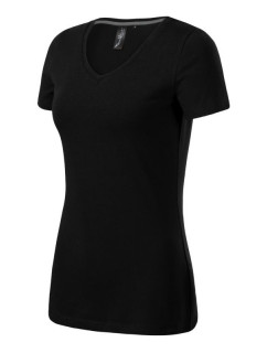 Tričko s výstřihem do V W černá model 20116860 - Malfini