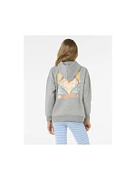 Mikina RIP CURL Island Bliss Hood – dievčenská, sivá