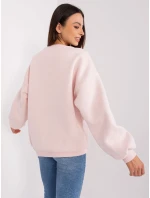 Bluza EM BL 617 model 18904815 jasny różowy - FPrice Bluza EM BL 617 model 18904815 jasny różowy - FPrice
