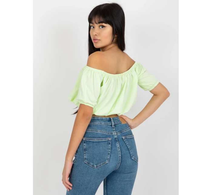 Dámska blúzka EM BZ HS 20 257.40x mentolová - FPrice