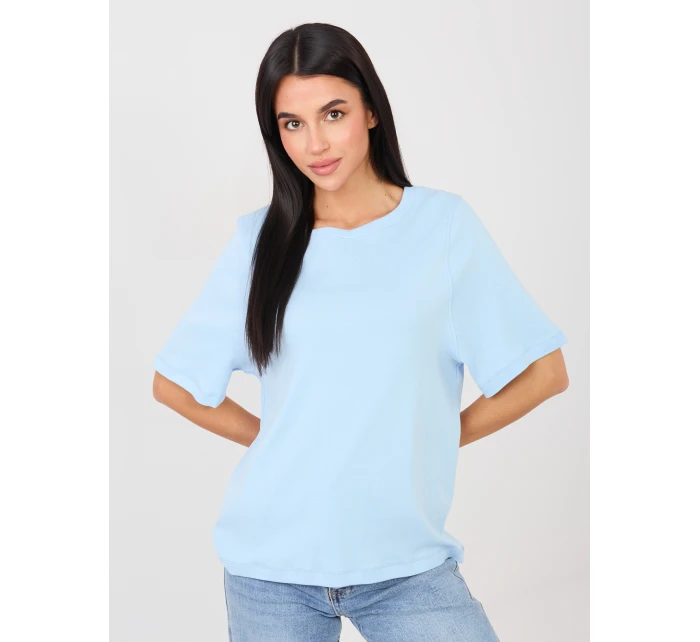 Tričko RV TS A1090.30 svetlo modré