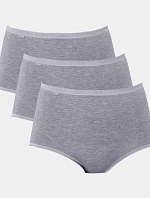 Dámske nohavičky sloggi Basic+ Maxi 3P Grey - SLOGGI