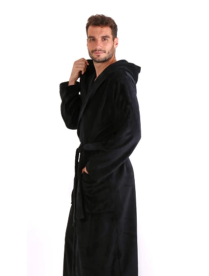 pánský župan TAMPA Black pánský župan TAMPA Black