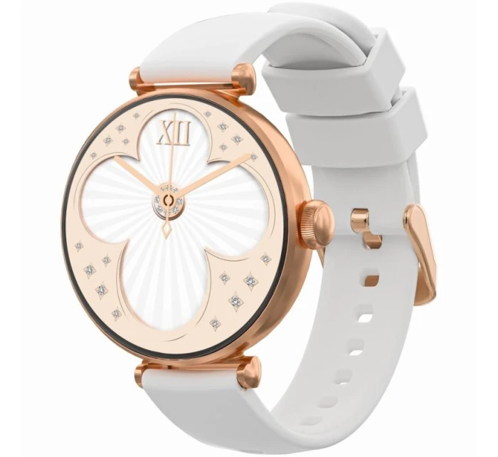 Smart hodinky Gravity Rose Gold White 2 Stripes GT26-2 Smart hodinky Gravity Rose Gold White 2 Stripes GT26-2