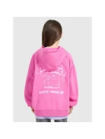 Dívčí mikina s kapucí model 21907215 - 4F