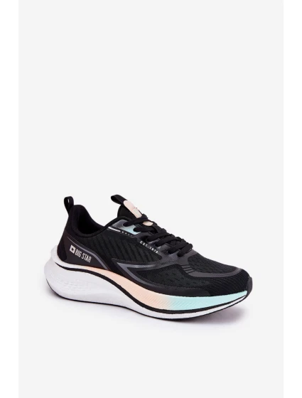 Buty Sportowe Damskie Big Star RR274A160 HI-POLY SYSTEM Czarne Buty Sportowe Damskie Big Star RR274A160 HI-POLY SYSTEM Czarne