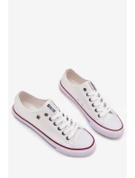 Trampki Męskie Niskie Materiałowe Big Star DD174500 Białe